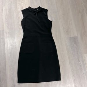 A perfect little black dress with bow detail